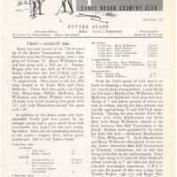 Canoe Brook Country Club 9/1957 "Putter" newsletter