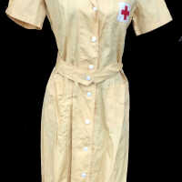 Uniform: Millburn Red Cross Yellow Dress