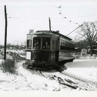 Railcar At Loop After Blizzard, January 20, 1936