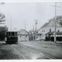 Trolley: Morris County Traction Company Trolley Car on Main Street and Morris Ave,1912