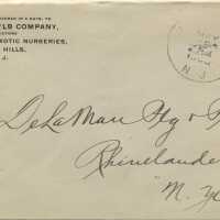 American Bulb Co. Cancelled Envelope, 1906