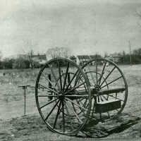 Fire Department: Millburn Fire Department Hand Pulled Hose Reel