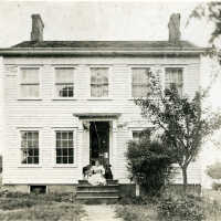 Fennessey Homestead Church St.-B&W Photograph