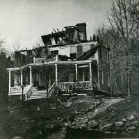 House Fire Scene, c.1955