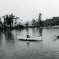 Hartshorn: Boat On Squam Lake, New Hampshire