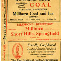 Telephone Directory, Millburn 1932