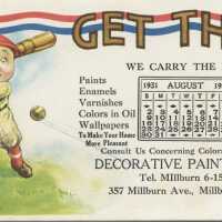 Decorative Painters, Inc. ink blotter