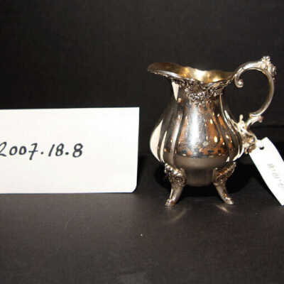 Woman's Club of Millburn: Silverplate Wallace Creamer from Woman's Club of Millburn