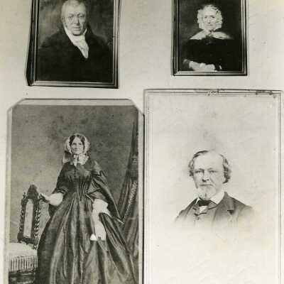 Campbell Family Portraits: Samuel Campbell & Euphame Duyckinck Campbell