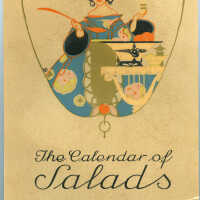          The Calendar of Salads, Elizabeth O. Hiller, 1920s
   