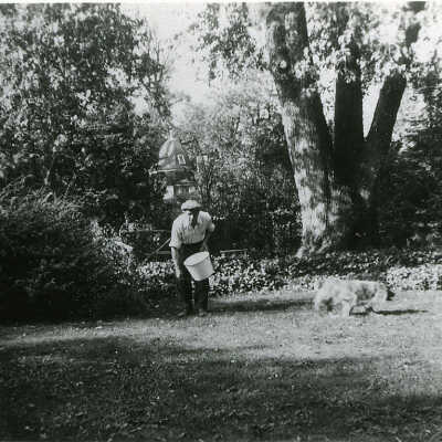 Hartshorn: James Patterson at Cora Hartshorn's House on The Crescent