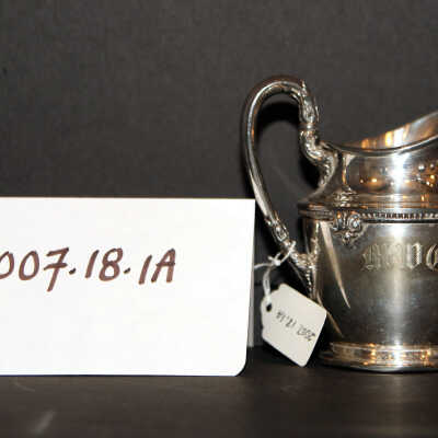 Woman's Club of Millburn: Silverplate Creamer from Woman's Club of Millburn