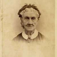 For Aunt Hannah-carte de visite of elderly woman