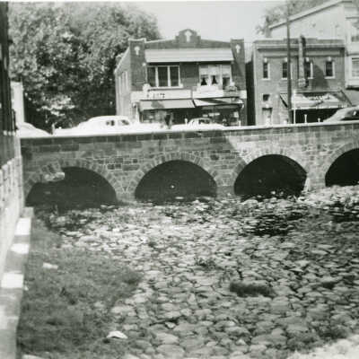Millburn Avenue Bridge, October 1949
