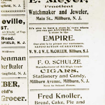 Fred Knoller Bakery Ad
