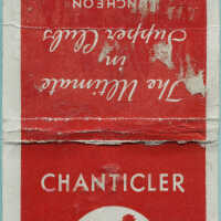 Chanticler Restaurant: Lipstick Blotting Tissues