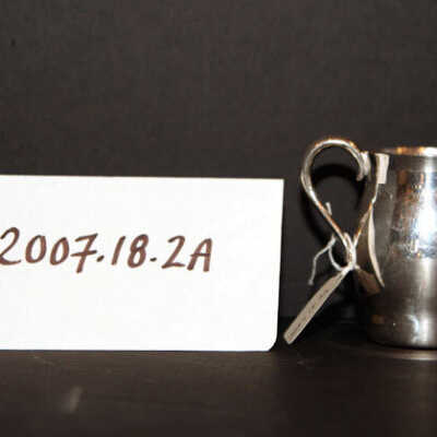 Woman's Club of Millburn: Silverplate creamer from Woman's Club of Millburn