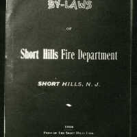 Short Hills Fire Dept Bylaws Cover