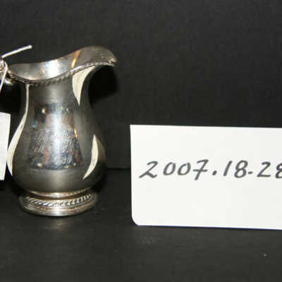 Woman's Club of Millburn: Silverplate creamer from Woman's Club of Millburn