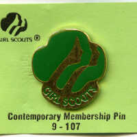 Scouts: Girl Scout Membership Pin 9-107