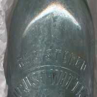 August Wittkop beer bottle, c. 1900