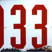 1913 NJ Automobile License Plate