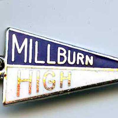 Millburn High School: Sterling Silver Charm