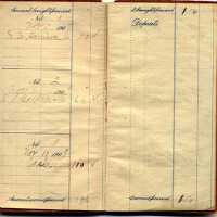 Stafford: Mr. and Mrs. Stafford 1908 Bank Book/Check Register