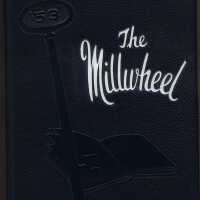 1953 Millburn High School Millwheel yearbook