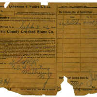 Delaware, Lackawanna, & Western Shipping Order, 1906