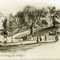 Hartshorn: Sketch Book of Short Hills: Overlooking The Valley