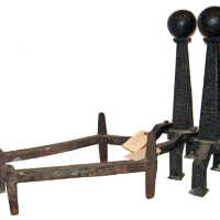 Swain-Trowbridge Farm Andirons