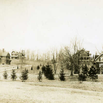 Hobart & Highland Avenues, c. 1880