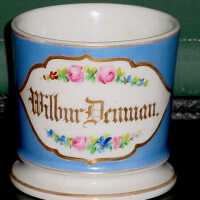 Denman: Wilbur Denman Shaving Mug