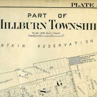 Map: Mueller Map of Wyoming Section of Millburn Township, 1906