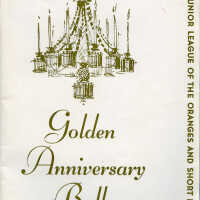 Junior League of Oranges & Short Hills Golden Anniversary Ball Program, 1963