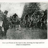 Irvington-Millburn Road Race Start and Finish, 1891