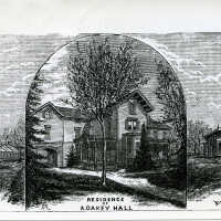 A. Oakley Hall Sketch from Pen & Pencil Pictures on the Delaware, Lackawanna and Western Railroad, 1875