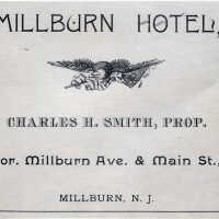 Millburn Hotel Advertisement