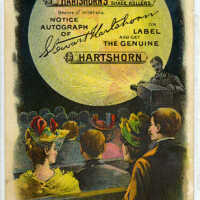 Hartshorn: Self-Acting Shade Rollers Trade Card, 1900