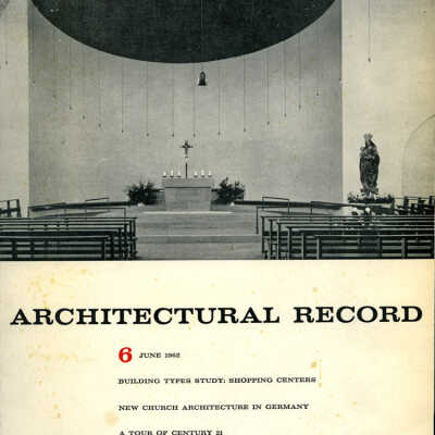 Short Hills Mall: Architectural Record June 1962