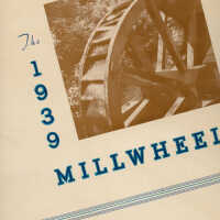 1939 Millburn High School Millwheel Yearbook