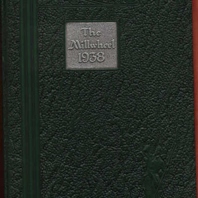 1938 Millburn High School Millwheel Yearbook