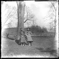 Blood: Two Women Near a Tree on Blood Estate