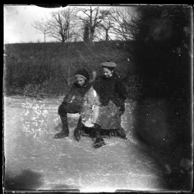 Blood: Boy & Girl on Ice Skates