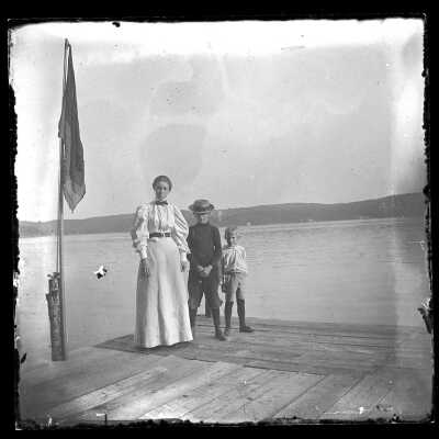 Blood: Family on a Dock by Lake Hopatcong