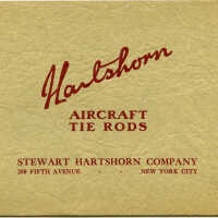 Hartshorn: Aircraft Tie Rods Catalog