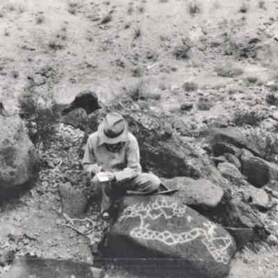 Petroglyph near Boulder City 1932