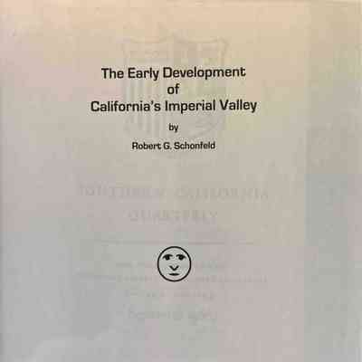Early Development of California's Imperial Valley