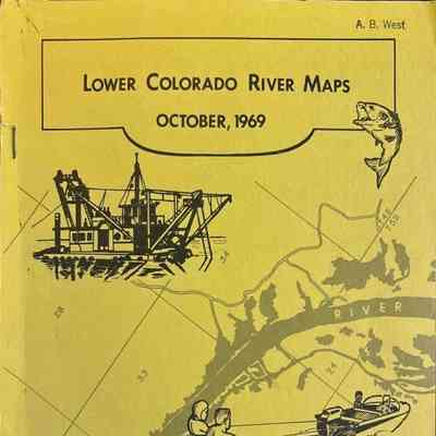 Lower Colorado River Maps, 1969 (2 copies)